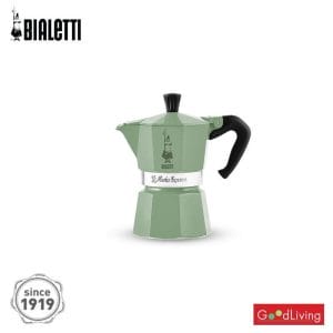 Bialetti หม้อต้มกาแฟ รุ่น Moka Express Green Olive ขนาด 1 cups