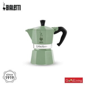 Bialetti หม้อต้มกาแฟ รุ่น Moka Express Green Olive ขนาด 3 cups